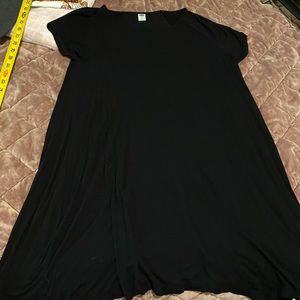 Little Black Swing Dress